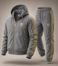 Golden Stripe Tracksuit Set