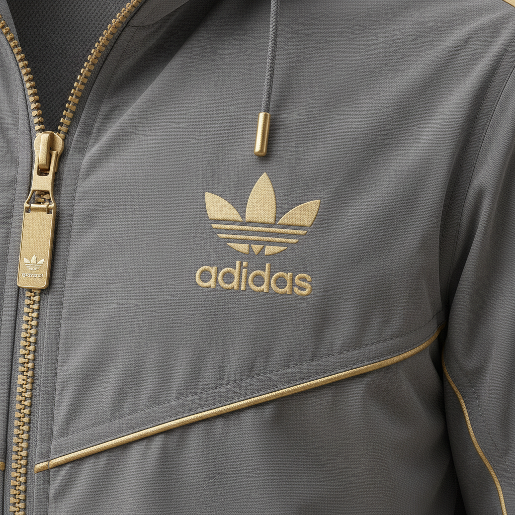 Golden Stripe Tracksuit Set