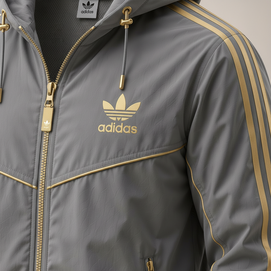 Golden Stripe Tracksuit Set